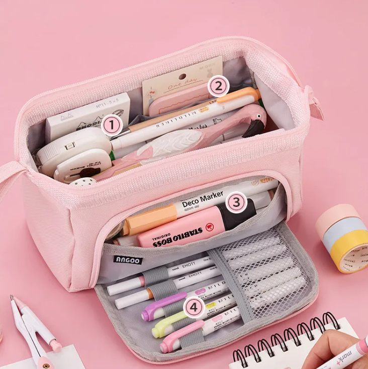 Canvas Stationery Organizer