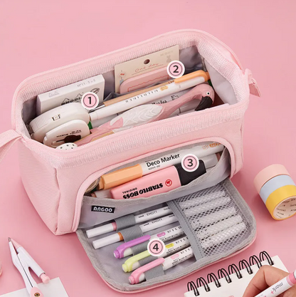 Canvas Stationery Organizer