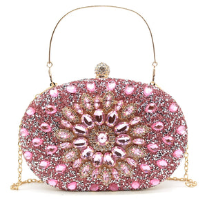 Rhinestone Evening Clutch