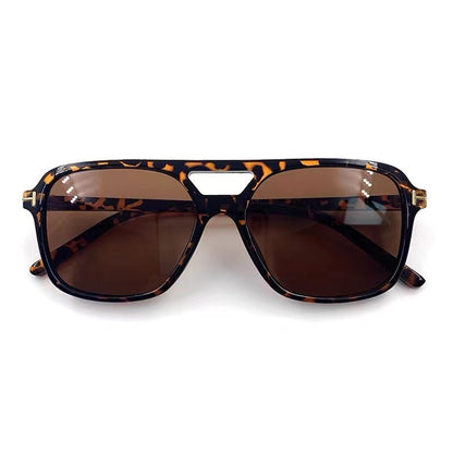 Vintage Oversized Yellow Sunglasses