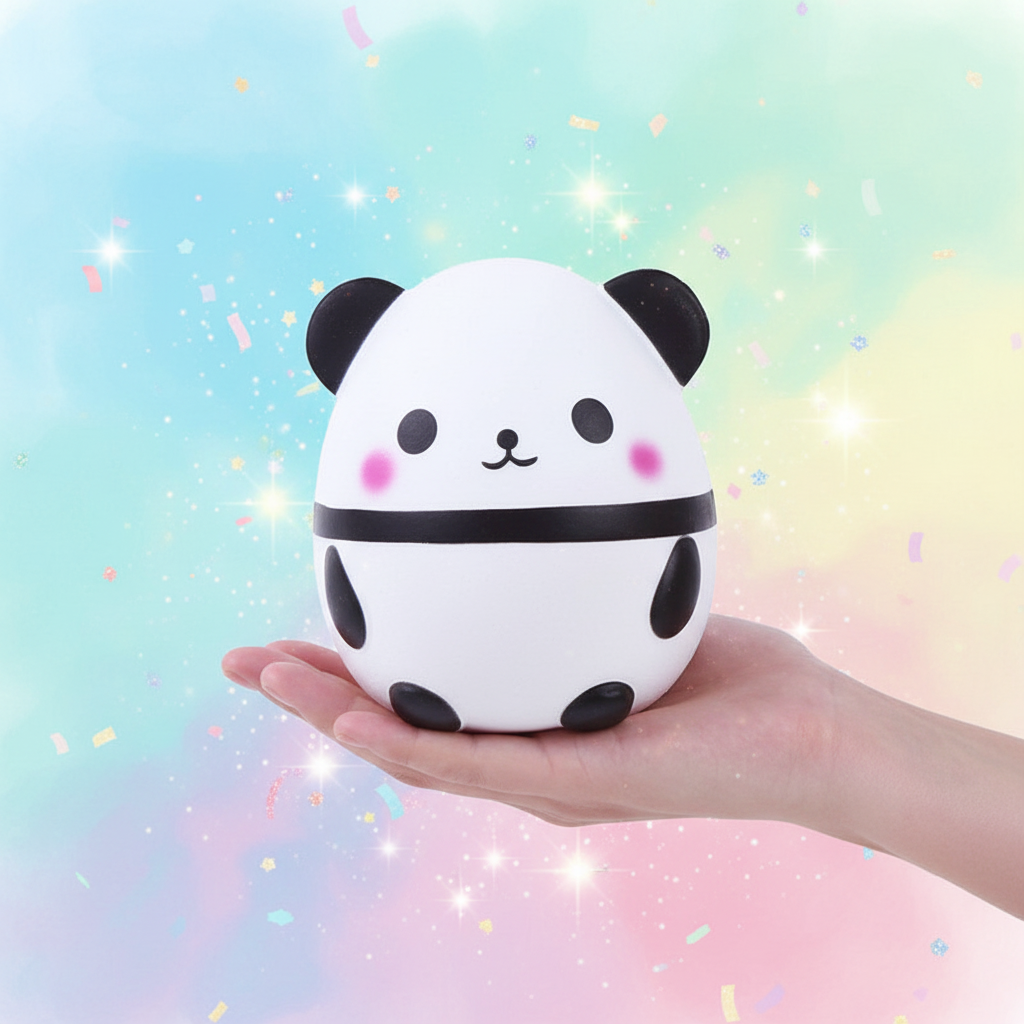 Panda Squishy Toy Social Media Image